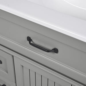 Bathroom Vanity With Sink, Freestanding Cabinet & Drawers