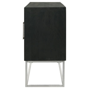 Washoe - 4 Door Accent Cabinet - Walnut