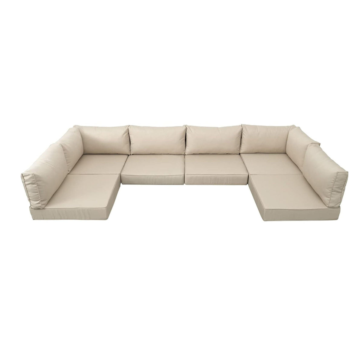 Outdoor Deep Seat Cushions For Patio Furniture Replacement, Cushion Set For Sectionals