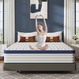 Gel memory foam mattress, double bed, roll pack boxed