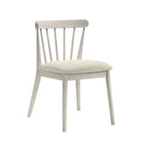 Modern Spindle Back Dining Chairs, Set of 2