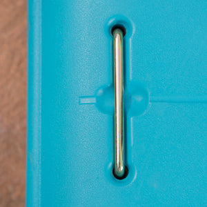 Wheelie Stylish Square Umbrella Base With Stainless Steel Pole Handle