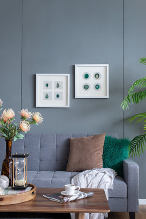 S/2 15.57x1.2x15.7' Shadow Box Wall Décor