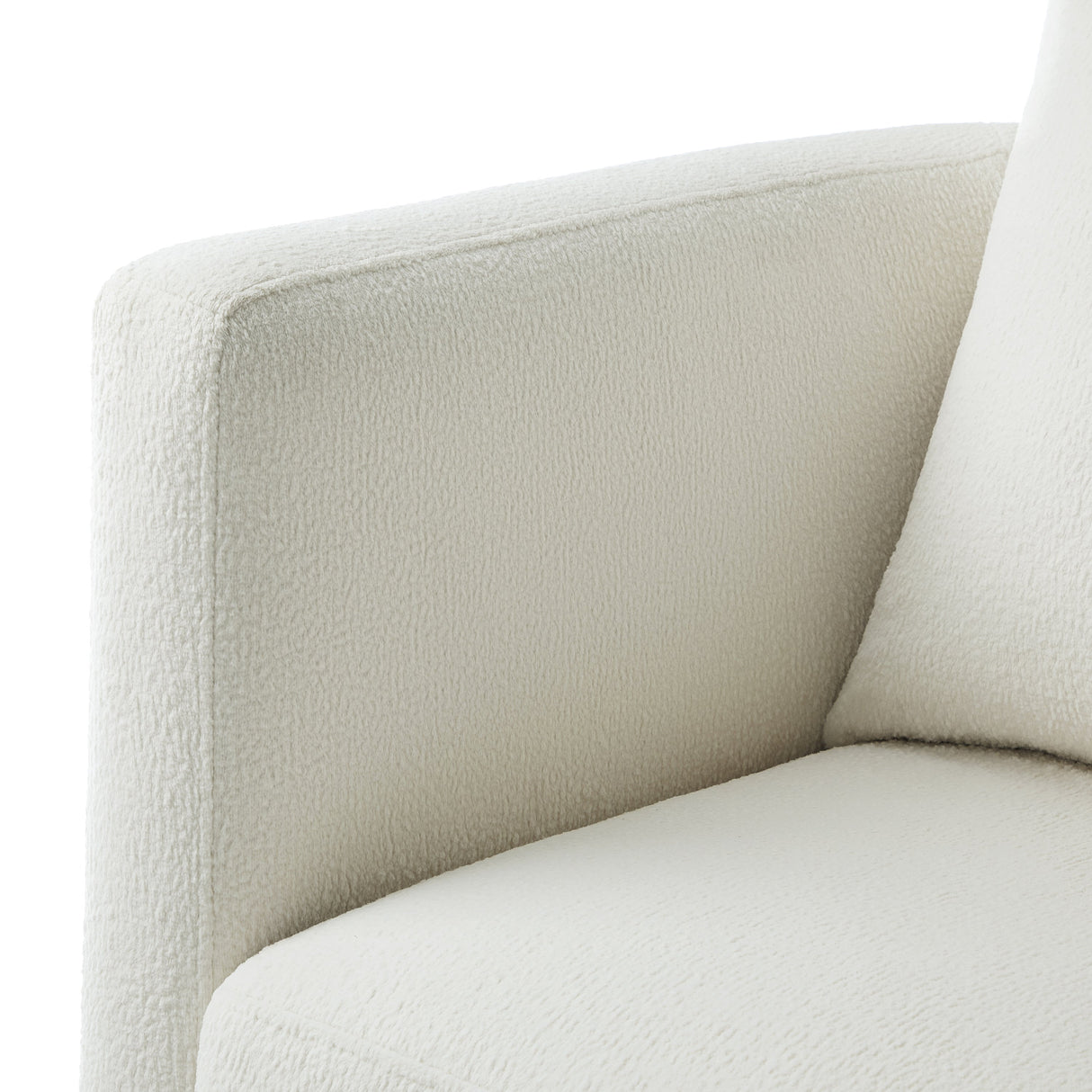 Sutton Light Grey Performance Fabric Swivel Barrel Chair