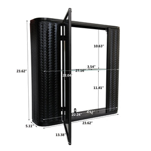 Wall-Mounted Bathroom Cabinet with Mirror