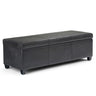 Avalon - Contemporary Storage Ottoman Bench