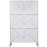 Freestanding Outdoor & Indoor Freestanding Metal Privacy Screen