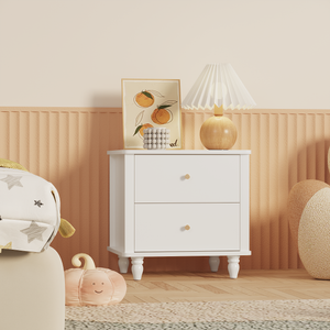 Modern 2-Drawer Nightstand