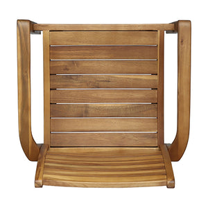 Outdoor Dining Chair, Stacking Design For Patio