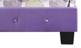 Glory furniture suffolk g1402-tb-up twin bed , purple