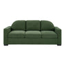 Modern 3 Seater Sofa With Curved Backrest