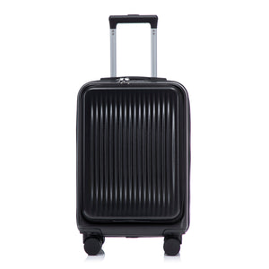 14' & 20' ABS Spinner Wheel Luggage Set with Cosmetic Case