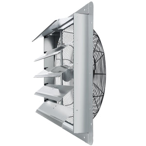24'' Shutter Exhaust Fan with High-Speed 3320 CFM Airflow