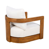 Premium Acacia Wood Outdoor Club Chair