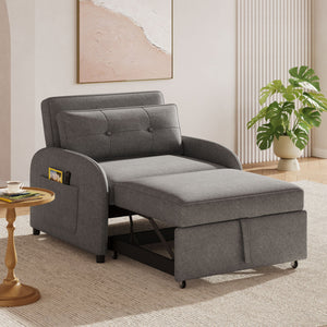 3 In 1 Convertible Sleeper Sofa Bed for Living Room