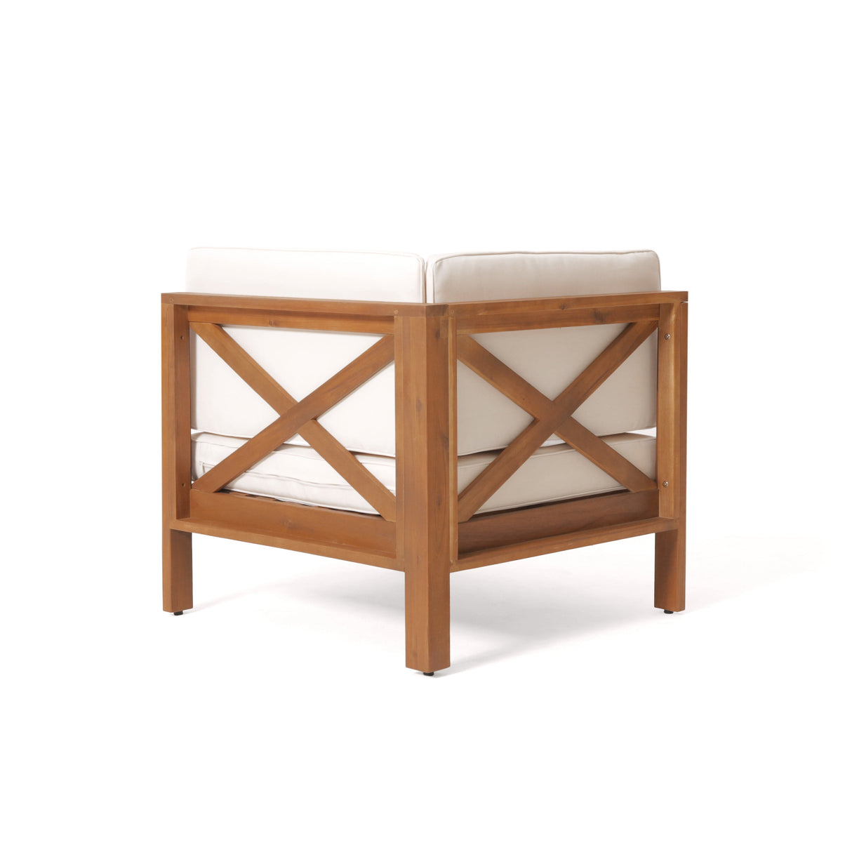 Brava X-Back 4-Piece Sofa Set Beige