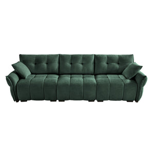 3-Seater Sofa Set with Pillows - Premium Chenille Design
