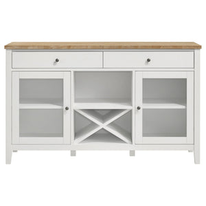 Prager - 2 Door Dining Sideboard - White
