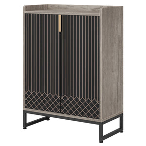 5 Tiers Shoe Storage Organizer With Doors