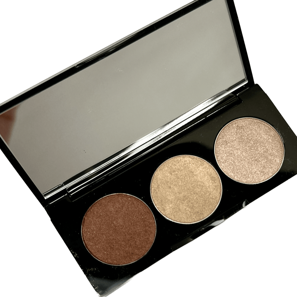 Champagne & Copper Trio Eyeshadow Pallet