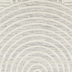 Dauin 3D Rainbow Area Rug with Tassels