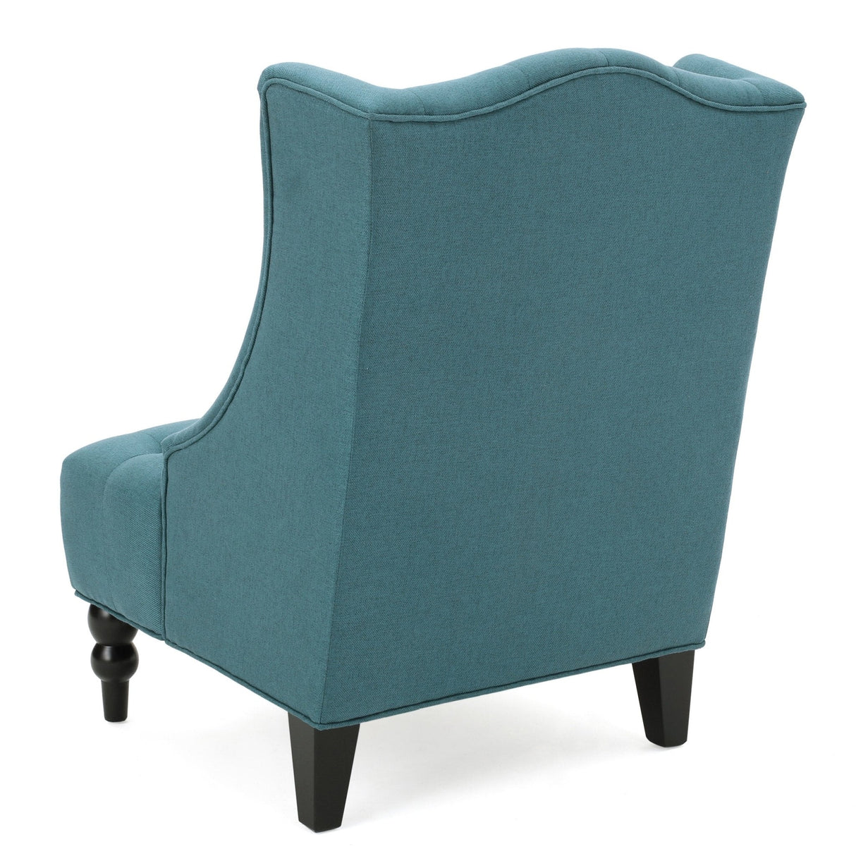 Dawned Upholstered Accent Chair with Button Tufting and Wing Back - Accent Chairs
