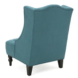 Dawned Upholstered Accent Chair with Button Tufting and Wing Back - Accent Chairs