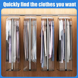 6 Pack Clear Garment Bags with Zipper Waterproof PEVA Suit Covers