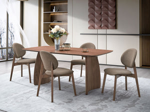 Hadasa - Dining Table - Walnut