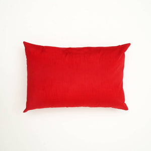 The Embroidered Snowflake Lumbar Pillow
