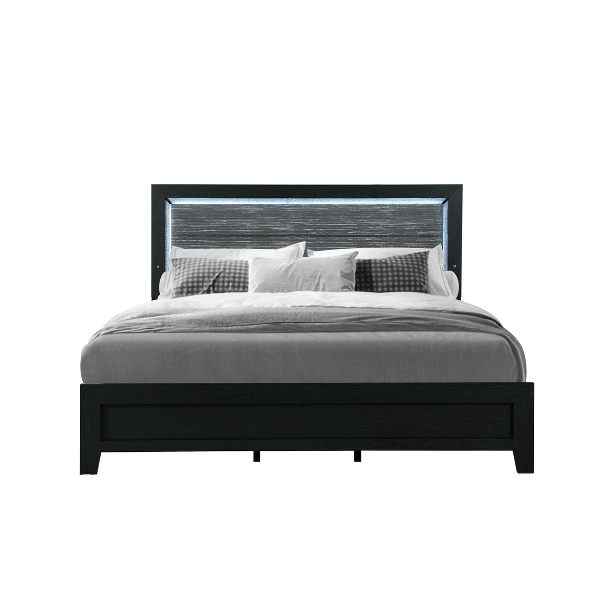 Carlos - Modern Design Bed With LED