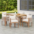 Matera-Outdoor-Patio-7PCS-Dining-Set-(6PCS-Acacia-Wood-Dining-Chair-and-1PC-Acacia-Wood-Dining-Table)-Outdoor-Dining-Sets