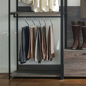 Monica - Walk-In Closet System & Modular Design - Rustic