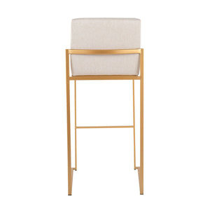 Fuji - Contemporary Design High Back Barstool