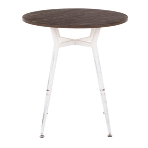 Clara - Industrial Round Dinette Table