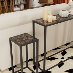 3-Piece Set of Narrow Table