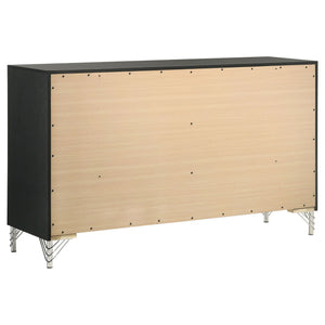 Malcolm - 6 Drawer Dresser Cabinet - Black