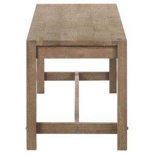 Malvika - Trestle Base Dining Bench - Brown
