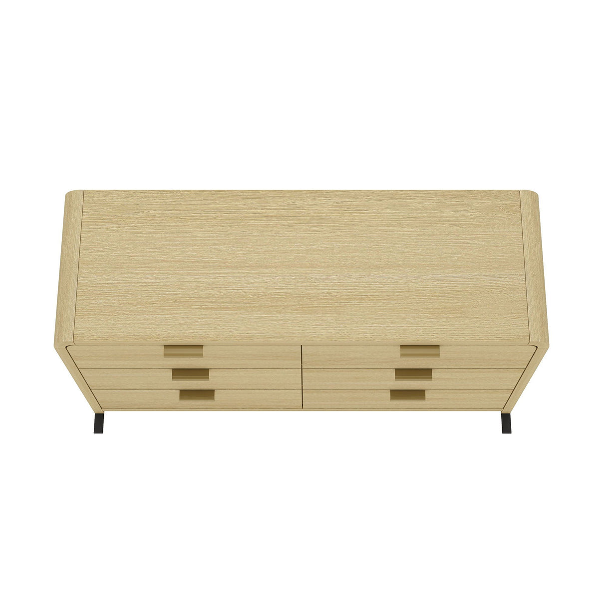 Grace - Double Dresser With 6 Drawers - Oak