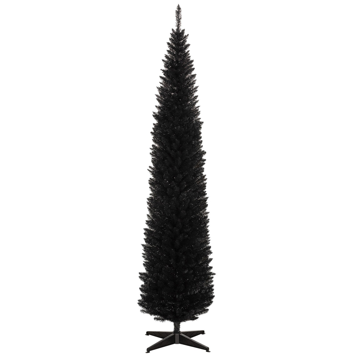 HOMCOM 8' Artificial Pencil Christmas Tree