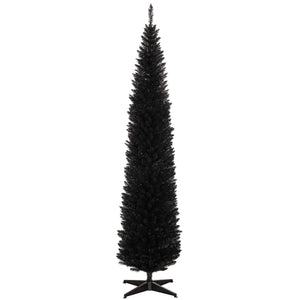 HOMCOM 8' Artificial Pencil Christmas Tree