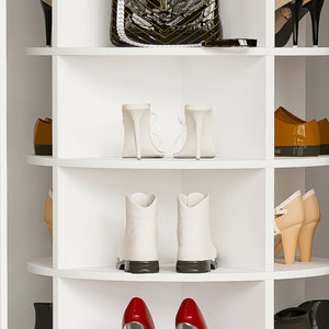 Rotating Shoe Rack Tower - 7-Tier Spinning Shoe Organizer