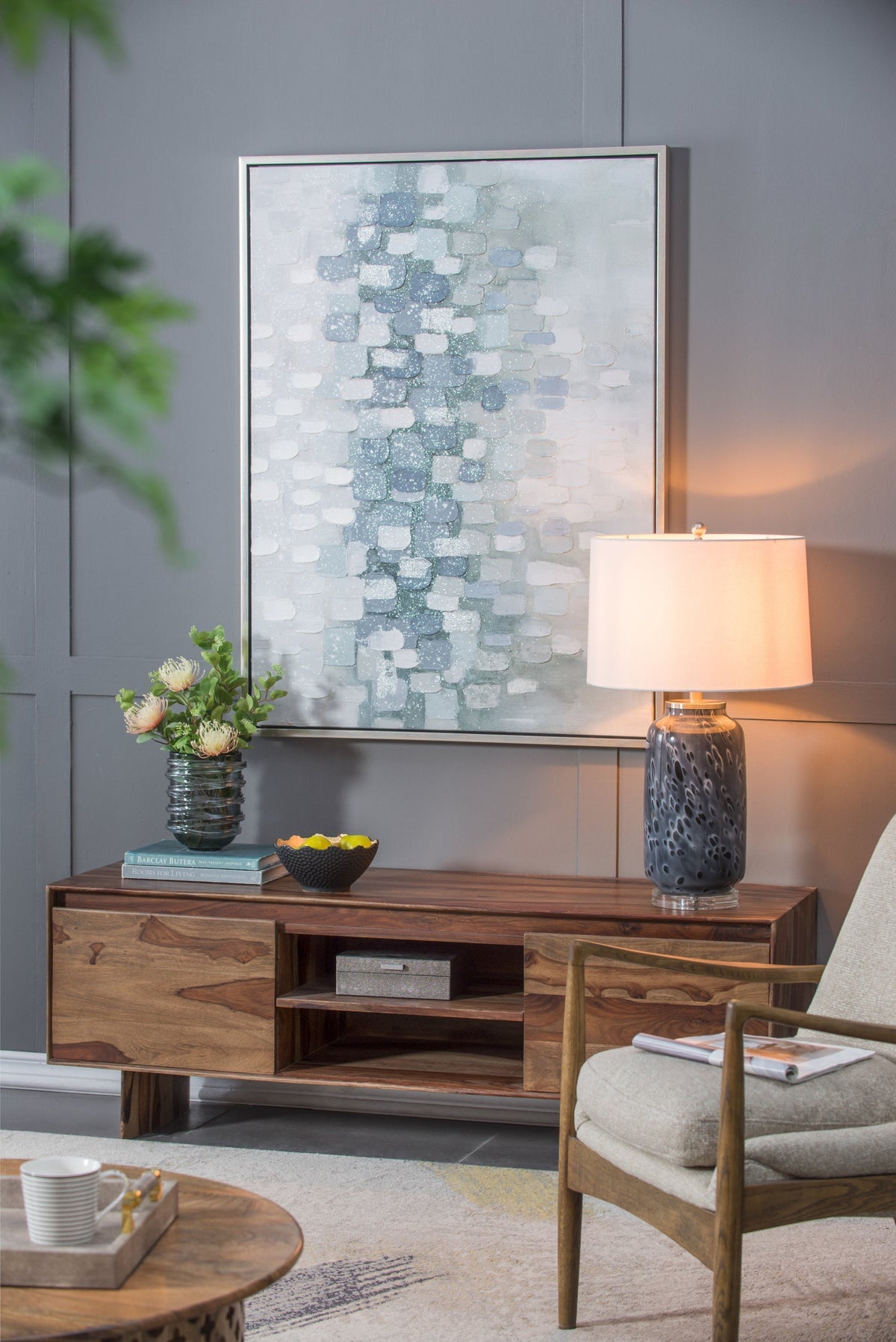 Ellis Glass Table Lamp