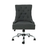 Tufted Swivel Office Chair with Adjustable Comfort