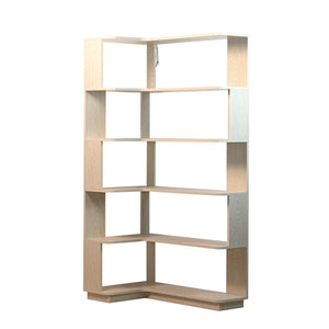 L-Shaped Design Corner Bookshelf