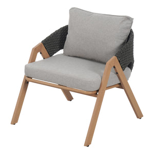 Patio Chair with Cushions (Set of 2)