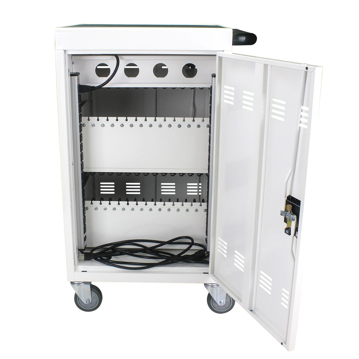 Mobile Charging Cart For Tablets Laptops 35, Device Capacity Matt Metal