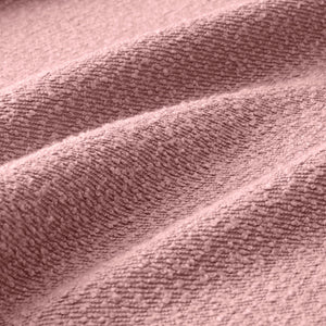 Modern Pink Polyester Ottoman