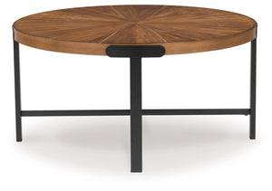 Crosstrail - Occasional Table Set (Set of 3) - Brown