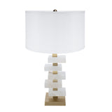 D15x26.7'-White-and-Gold-Alabaster-Slab-Table-Lamp-(Lamp-Shade-Assembly-Required)-Table-Lamps